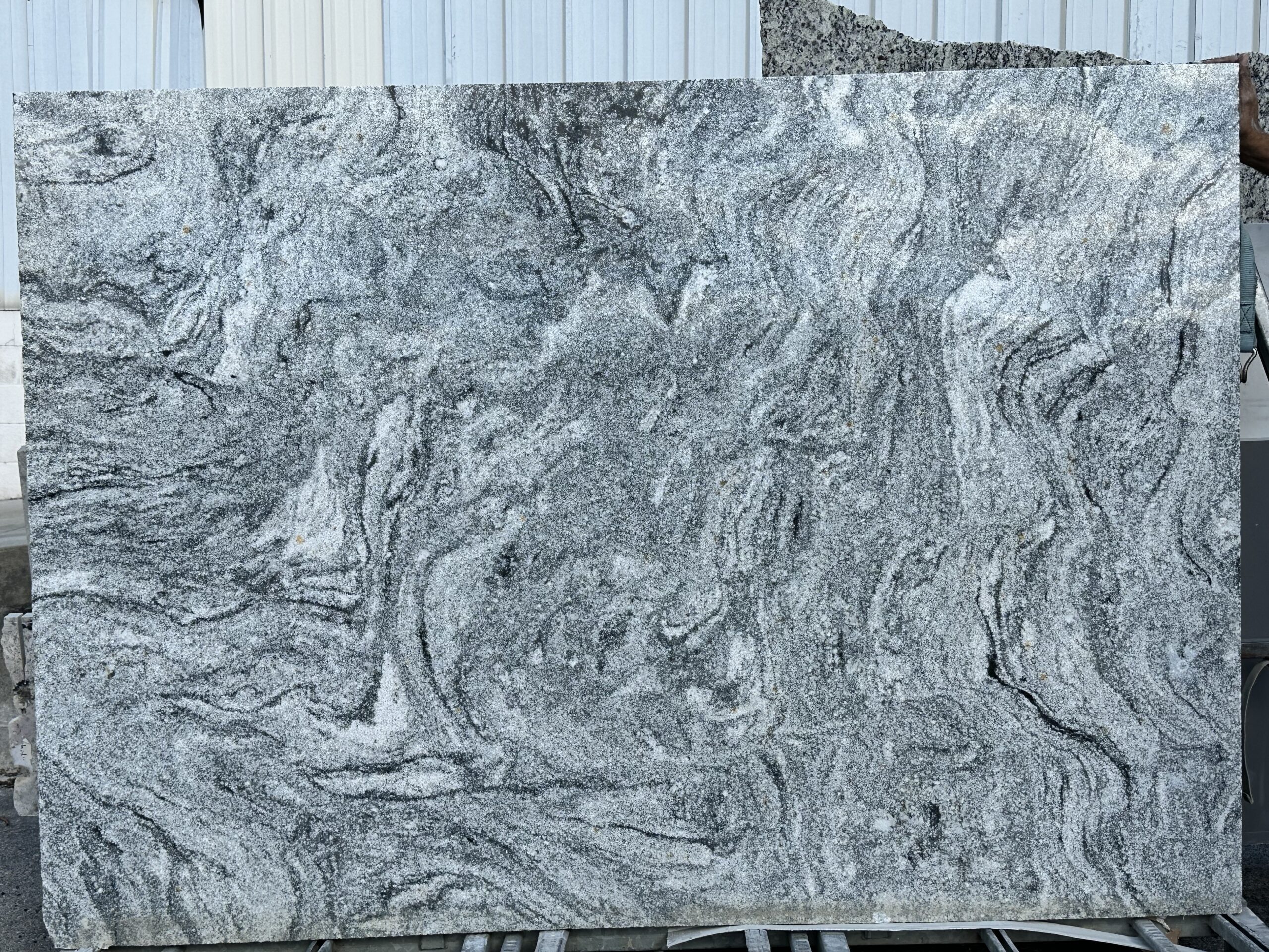 Viscont white granite.