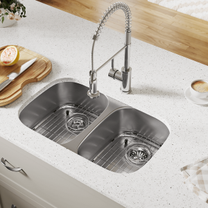 undermount kitchen sink 50-50.